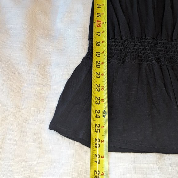 Ginger G Black Tank Top Size Small - Picture 5 of 6